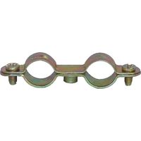 Collier double ULTIMA VISSER FIXER COLLER 200018P pour tubes 12-50 mm boîte de 100 bichromaté