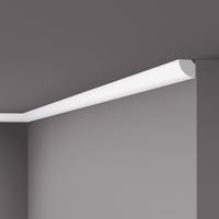 Eckleiste NMC QR NOMASTYL Noel Marquet Zierleiste Stuckleiste Modernes Design weiß 2 m