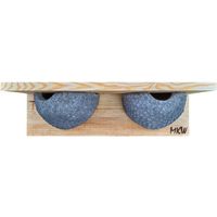 Nichoir à hirondelles de fenêtre en bois de pin FSC – Fixation sous avant-toit – Dimensions 15x50x17cm – Poids 5kg – MKW