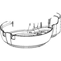 Ersatzteil - Weißer Körper + Verkleidung - - TEFAL, SEB