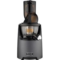 Kuvings Extractor de jugo EVO820 Rotación lenta Silencioso Fácil de limpiar Libro de recetas incluido - Antracita
