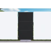Portillon acier noir mat 1m NALI H.180cm