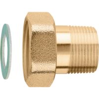 Bocchettone completo di guarnizione, per disconnettori serie 574. Utilizzo 574050 Caleffi R59483 3/4"M