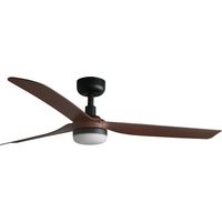 PUNT M Ventilador negro/nogal 20W SWT