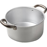 CASSERUOLA ALLUMINIO CON DUE MANICI 'PROFESSIONE CUOCO' Ø cm. 16