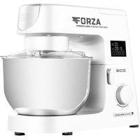 ECG Forza 5500 Robot da Cucina Bianco Acciaio Inossidabile