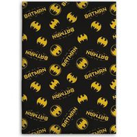 Batman Wohndecke Set 110x150 cm – Flauschige Decke