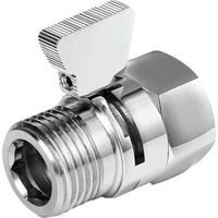 Robinet d'arrêt de douche, robinet d'arrêt de pommeau de douche avec interrupteur, robinet d'arrêt de pommeau de douche, robinet de pommeau de douche, pour pommes de douche, douchettes, bras de douche
