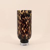Vase léopard, H28cm