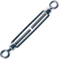 Tendeur galvanisé 2 yeux - X Filetage 10 mm