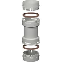 Bertrams Polyline EW Flexkupplung 40FK80 DN 80, zur Verbindung von Flexrohren
