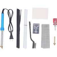 Plastic Welding Kit Multifunctional Portable Fast Heating Bumper Repair Kit for Kayaks Canoes DIY US Plug 110V