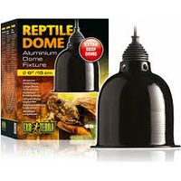 EXOTERRA DOME FIXTURE ECLAIRAGE EN ALUMINIUM POUR REPTILE/AMPHIBIEN TAILLE SMALL