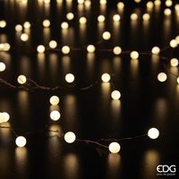 EDG Serie Luci Filo Luce Sfere 180 Microled 5,7 mt