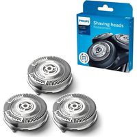 Cabezales de afeitado Philips SH50/50. Compatibles con las afeitadoras de las series 5000 y 6000. Rendimiento óptimo. Autoafilables. 3 cuchillas. Modelo SH50/50. Sustituye a los modelos HQ9/50, HQ56/5