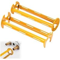 Llave de grifo 60x185mm Llave de fregadero para espacios pequeños en cocinas y baños (una de cada A y B)