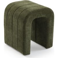 Versa Sgabello Imbottito Verde
