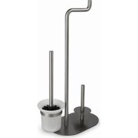 Deante Soporte para papel higiénico 3 funciones en titanio elegante