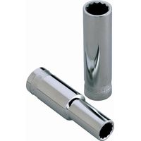 Bussola lunga 1/2 esagonale 18 mm SAM - SHL18