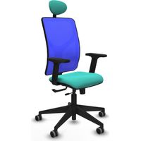 Bürostuhl piqueras y crespo Motilla schwarz Stoff ergonomisch