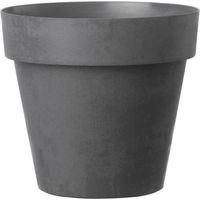 vaso da giardino "like" color antracite, 18 cm