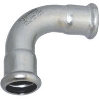 Coude 90° Ff 42 Inox A Sertir