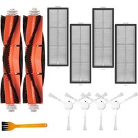 Dreame D10 Plus robot vacuum cleaner accessory kit, Dreame Bot D10 Plus RLS3D robot vacuum cleaner accessories, 11 spare parts for Dreame Bot D10 Plus robot vacuum cleaner