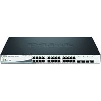 D-Link DGS-1210-28P Managed L2 Gigabit Ethernet (10/100/1000) Power over Ethernet (PoE) 1U