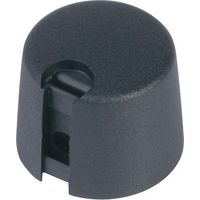 OKW A1020069 Schwarzer Drehknopf 20 mm für Geräte