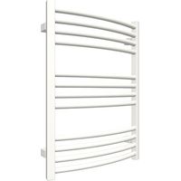 Heizungsbetrieb Handtuchheizkörper - Weiß - Höhe 660mm Breite 636mm - 361 Watt - LEN660/636PSXB