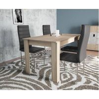 TAVOLO ALLUNGABILE 140/180X80XH75CM ROVERE