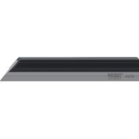 Vogel Germany Haarlineal 150 mm Stahl rostfrei mit Handwärmeschutz Messgerät