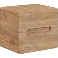 Meuble sous vasque suspendu ARUBA 2 tiroirs – Pour vasque à poser 60 cm-Naturel-Largeur 60 cm