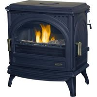 stufa a legna in ghisa 10,5kw antracite - 366102 - godin