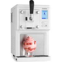 Sorbetière Klarstein Sweet Sundae 1,5L – Compresseur intégré – Crème glacée prête en 45 min – Distributeur de glace à l'italienne – 250W