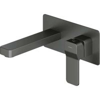 OMNIRES Slide - Miscelatore per lavabo ad incasso, con corpo, grafite spazzolato SL7715GR