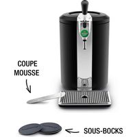Krups Biermaschine Compact Schwarz Beertender 5L