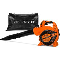 NIUP 26 - Laubsauger 26cc Laubhücksler. 3in1 Geblüse mit 40L Fangsack. 26cc 2-Takt-Benzinmotor Euro V 7500 U/min