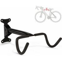 Relaxdays – Râtelier vélo mural métal pour 1 vélo – Dimensions H32,5 x L28,5 x P9 cm – Charge maximale 15 kg – Installation facile pour garage ou cave
