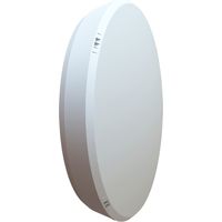 hublot à led - osmo - 9.7w - 4000k - 1000 lm - ip55 - blanc - securlite 11000410