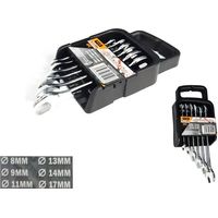 SETMIT6MAULSCHLÜSSELN,WERKZEUGE,GRÖSSEN8,9,11,13,14,17MM,FESTSTERN