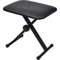 Vidaxl – Tabouret pliable réglable en hauteur – Acier robuste avec structure en X – 3 réglages de hauteur – Capuchons antidérapants - vidaXL31243