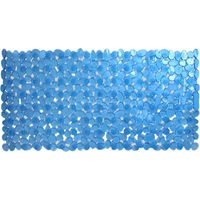 ALFOMBRA BAÑO MARELIA 72X33 AZUL - DINTEX