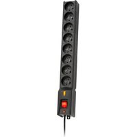 Lestar - LX 810 g-a, Surge Protector, 1,5m, Nero