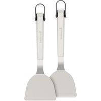 Set de 2 spatules à plancha inox 33 cm Barbecook