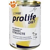 Prolife Dog Diet Urinary Struvite All Breeds - Prolife Dog Diet Urinary Struvite All Breeds - Lattina Da 400 Gr