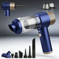 Mini aspirateur de voiture sans fil à main – Aspiration puissante de 16 000 Pa, conception à main avec lumière LED, fonction 7 en 1, double filtration.