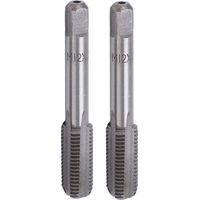 Pcs Straight Flute Tap, High Speed Steel Metric Hand Flute Tap, Standard Screw Tapping Tool M12x1.5