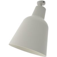 LUMICOM DONG Plafoniera, 1X E27, max 42W, metallo, bianco lucido, D.33cm