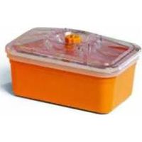 Reber 6750A recipiente per cibo Rettangolare Scatola Arancione Trasparente 1 pz